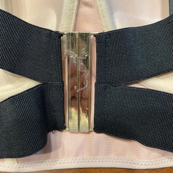 NWT Bebe Zoie Color Blocked Bustier - Picture 4 of 6